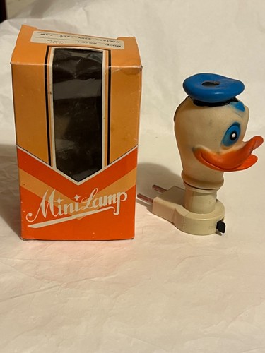 Luce notturna vintage paperino - luce,