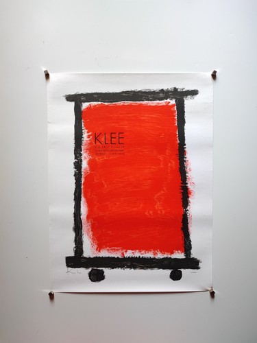 Paul klee affiche exposition - paul,