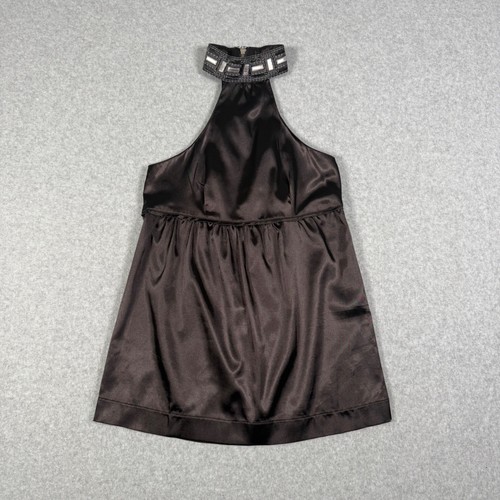 Zara trf top nero raso - nero,