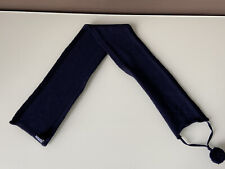 PETIT BATEAU SCIARPA BAMBINA IN MAGLIA BLU 100% LANA