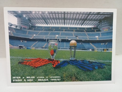 Cartolina stadio san - siro,