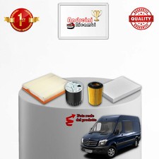 KIT TAGLIANDO 4 FILTRI MERCEDES SPRINTER II 416 CDI 120KW 163CV DAL 2009 ->
