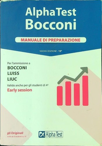 Alphatest bocconi alpha - alphatest, aa.vv.