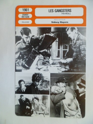 Carte fiche cinema 1961 - 1961, les