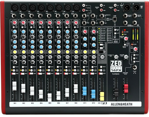 Allen heath zed60 - heath, zed60-14fx