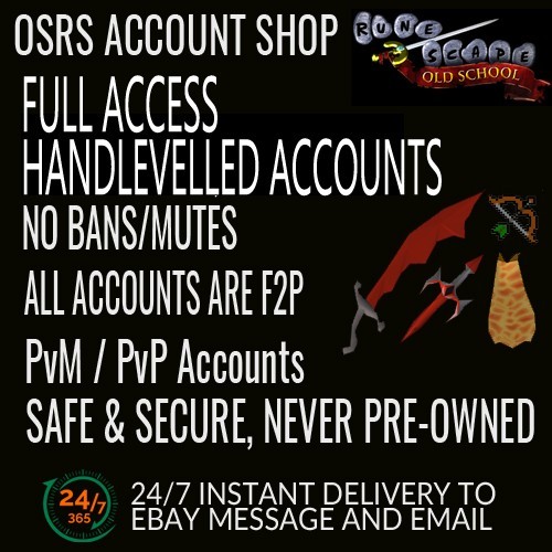 Account osrs oldschool - account,