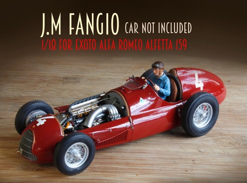Figurine fangio 18 peint - j.m,