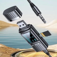 Adattatore ricevitore trasmettitore audio wireless USB Bluetooth 5.4 3,5 mm adatto per TV S9C0