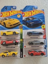 Hot Wheels 2026 Ferrari F40 SF90 Stradale Blu / Lotto di 6 auto 🔥 
