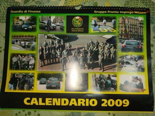 Calendario guardia finanza - calendario,