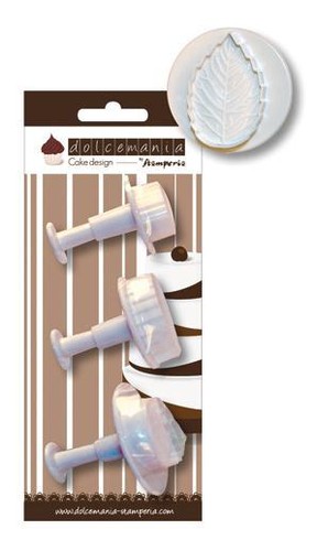 Dolcemania set stampi foglia - set,