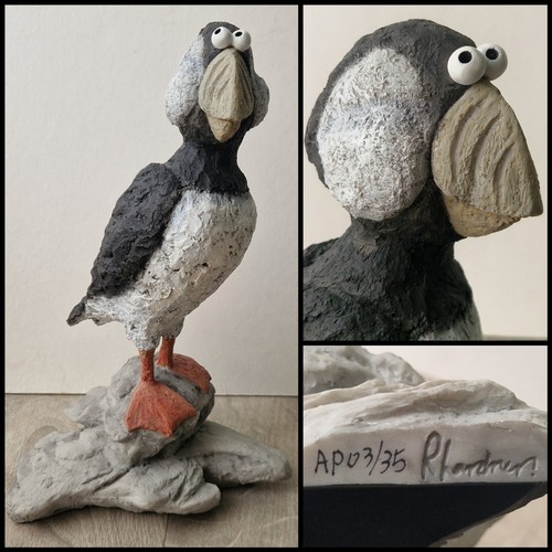 Statuina puffin invernale - statuina,