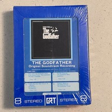 Sealed!! THE GODFATHER 8-Track Tape MOVIE SOUNDTRACK 1972 Paramount