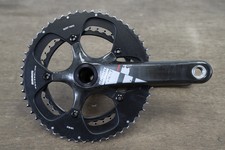 Guarnitura in carbonio 175mm