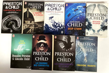 9 livres PRESTON & CHILD