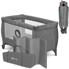 Lettino da viaggio e box fino