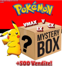 20 Carte Pokémon Mystery Box - 5 GX, 5 EX, 5 VMAX, 5 V - Offerta Imperdibile