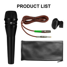 Microfono dinamico supercardioide KSM8 cablato professionale per canto e karaoke