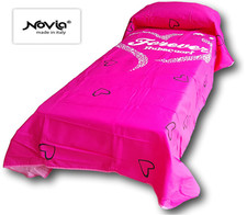 NOVIA. Copriletto stampato in