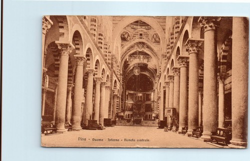 Cartolina navata centrale - cartolina,