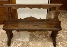 PANCA Antica in noce in stile