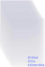 15 Fogli Di Pellicola Mylar A5
