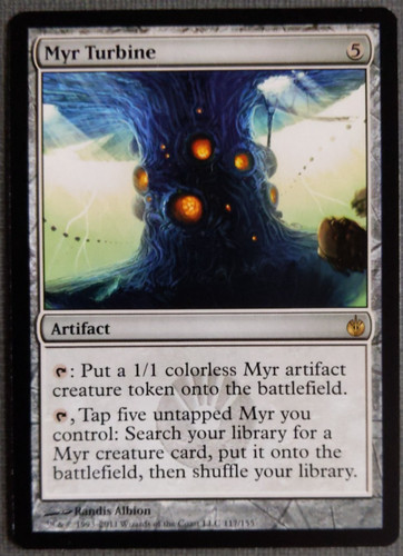 Turbina mtg myr mirrodin - mtg, |
