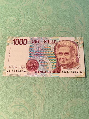 1000 lire montessori fds serie - lire,