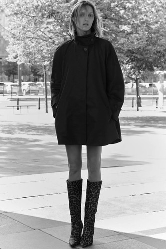 Zara hooded parka size s - zara,