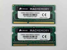 Corsair Mac Memory 16GB Kit SO-DIMM DDR3 PC3-10600 CL9 CMSA16GX3M2A1333C9 RAM