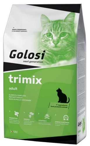 Golosi gatto trimix - golosi, kg
