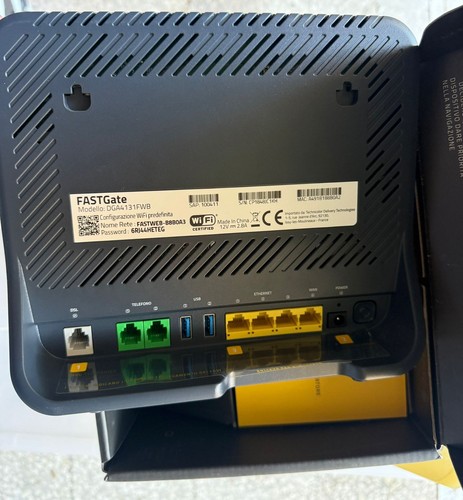 Router fastweb fibra - router,