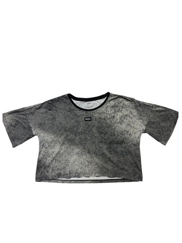 Shirt adidas cropped grigia - t-shirt,
