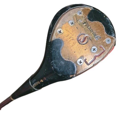 Vintage golf spalding - 3, legno