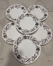 Set di 6 antichi piatti piani