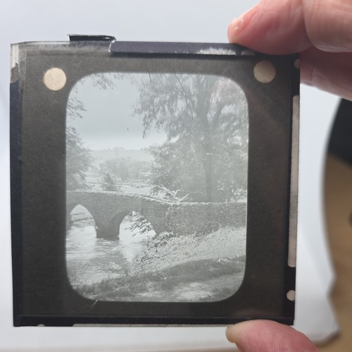 Glass magic lantern slide - magic, a