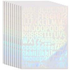  10 Sheets Lettere Grandi