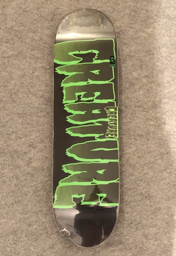 Creature skateboard deck logo - creature,