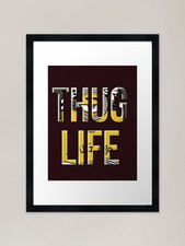 Minion Thug life stampa
