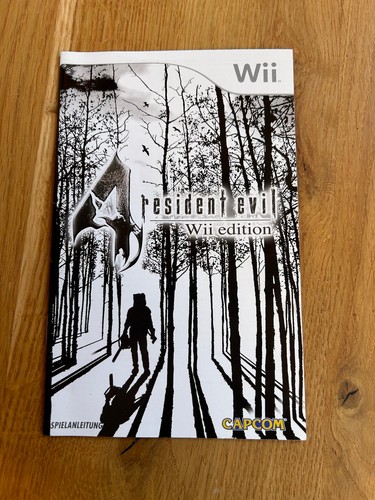 Istruzioni wii resident evil - wii,