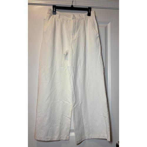 Pantalone donna zara - donna, bianco