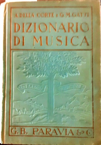 Dizionario musica - dizionario, di