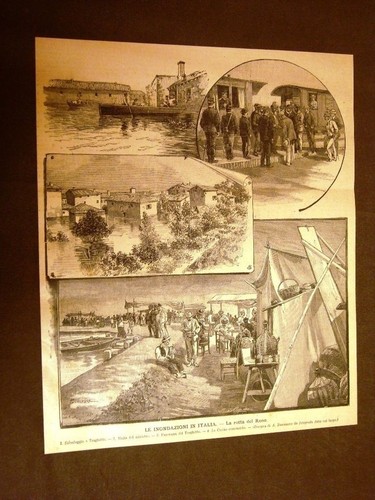 Inondazioni italia nel 1896 - italia,