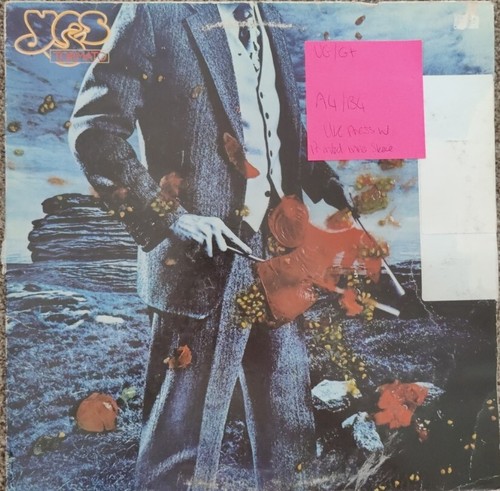 Yes tormato vinyl record - yes,