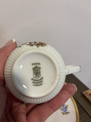 Tazza tè piattino - da, e