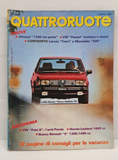 QUATTRORUOTE  LUGLIO 1981  N°