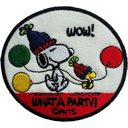 Snoopy woodstock patch party - snoopy,