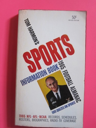 Tom harmon sports - tom, harmon's