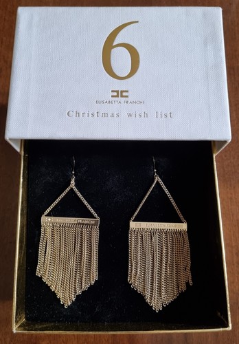 Orecchini pendenti color oro - orecchini,