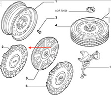 46544538 - Copricerchio FIAT